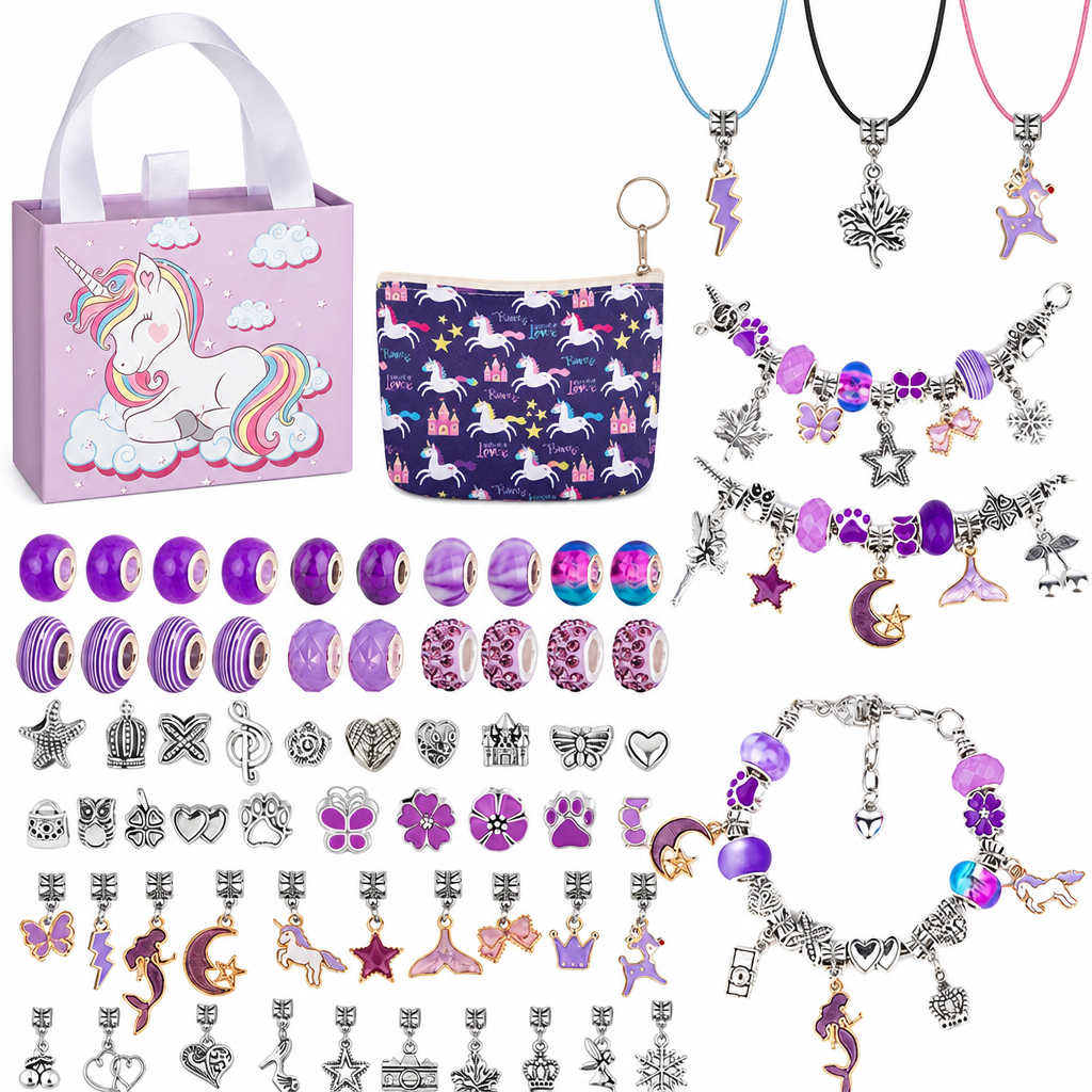 📿DIY Charm Bracelet Making Kit | Beads & Gift Sets💎🎁
