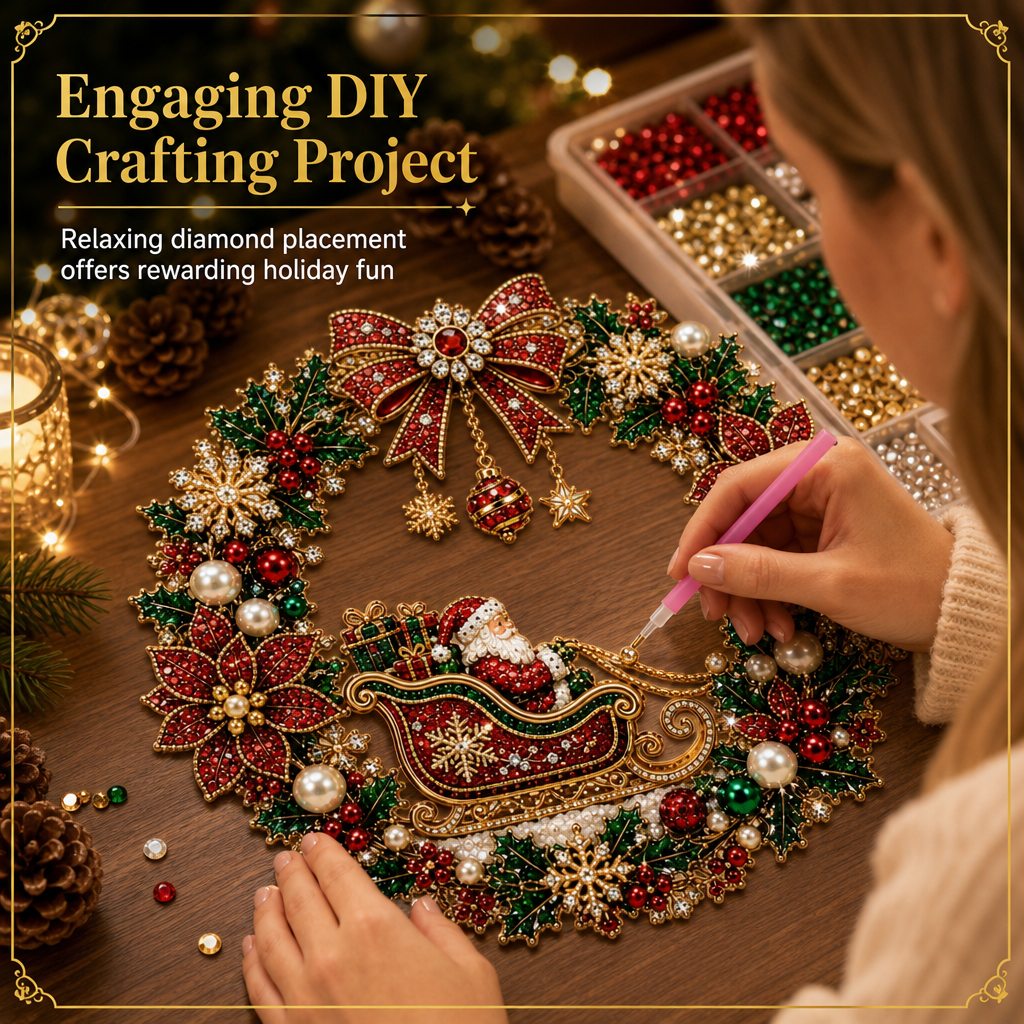 DIY Christmas Diamond Art Kits