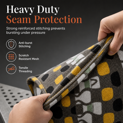 ⏰ LIMITED-TIME 50% OFF!🪑 Storage Stool Cover – Fill With Clothes, 100kg Load, Wide Zipper, Washable ✨