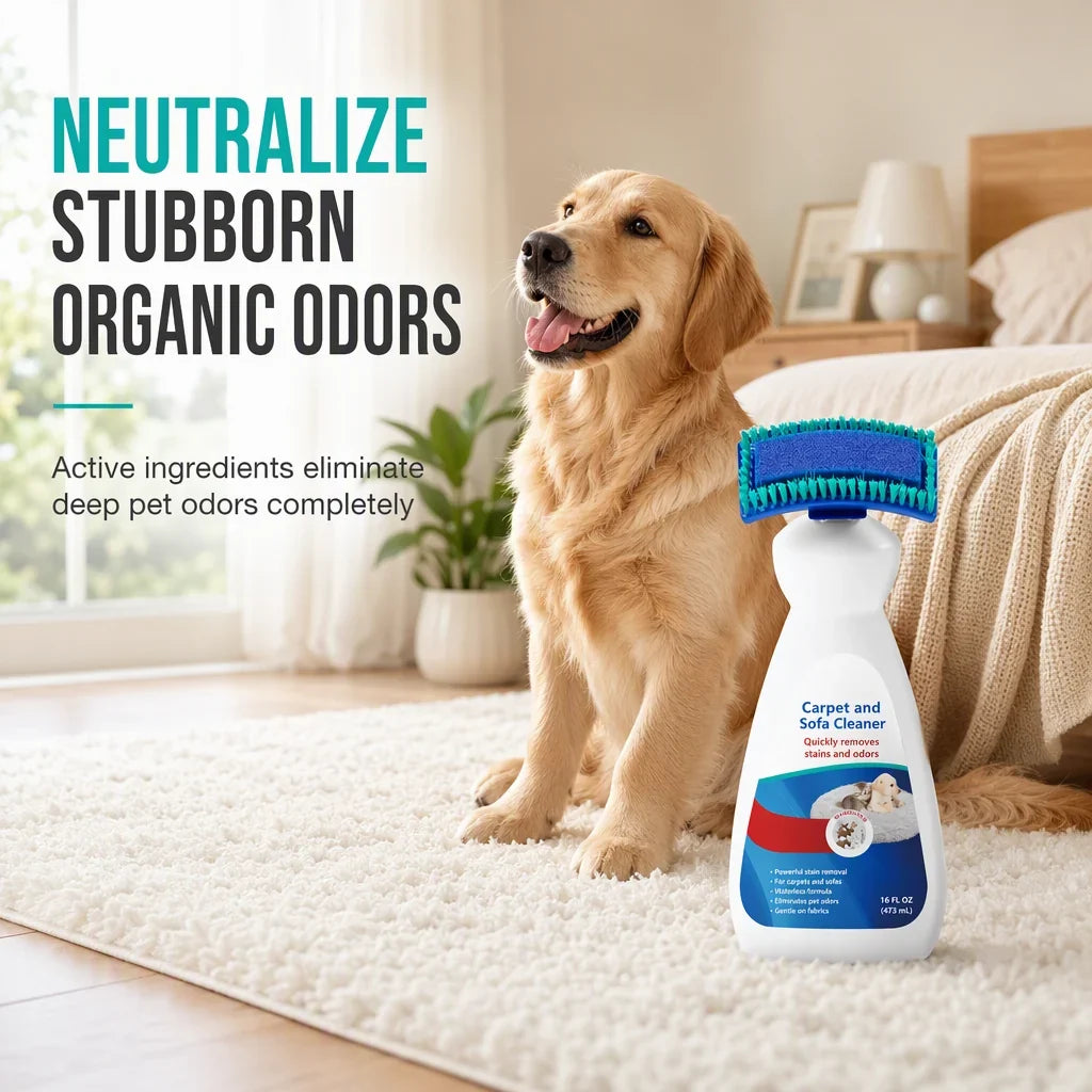 Waterless Fabric and Carpet Cleaner