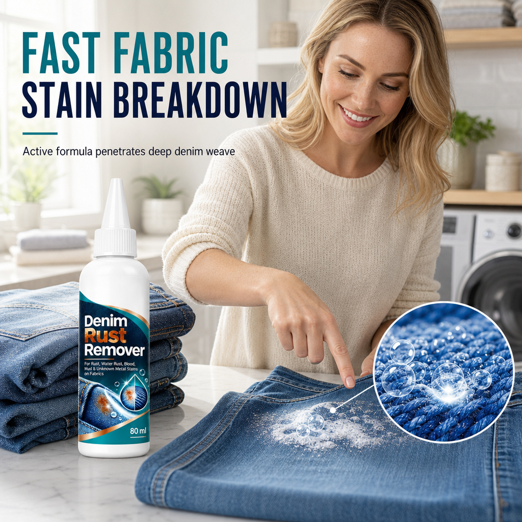 Denim Rust Stain Remover Liquid for Clothes