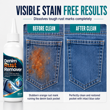 Denim Rust Stain Remover Liquid for Clothes