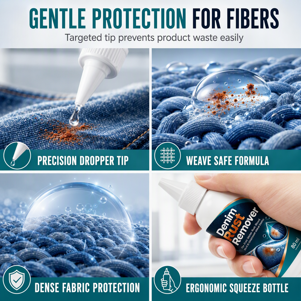 Denim Rust Stain Remover Liquid for Clothes
