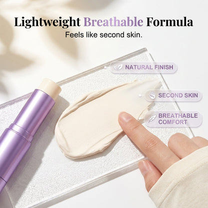 📢📢BUY 1 GET 1 FREE !! ⏰2-in-1 Color Changing Foundation Stick | Skin Tone Matching Cream Foundation Stick for Flawless Makeup✨