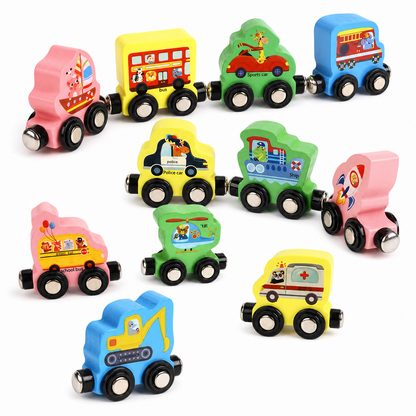 ♟️Montessori Magnetic Wooden Number Train, Early Learning Counting Toy, Perfect Gift for Toddlers Boys Girls🚂