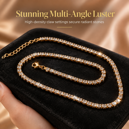 ✨ Elegant Rhinestone Choker Necklace for Women – Sparkling & Sophisticated 💎