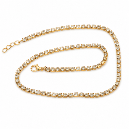 ✨ Elegant Rhinestone Choker Necklace for Women – Sparkling & Sophisticated 💎