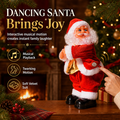 🎅 Dancing Musical Santa Claus Christmas Toy