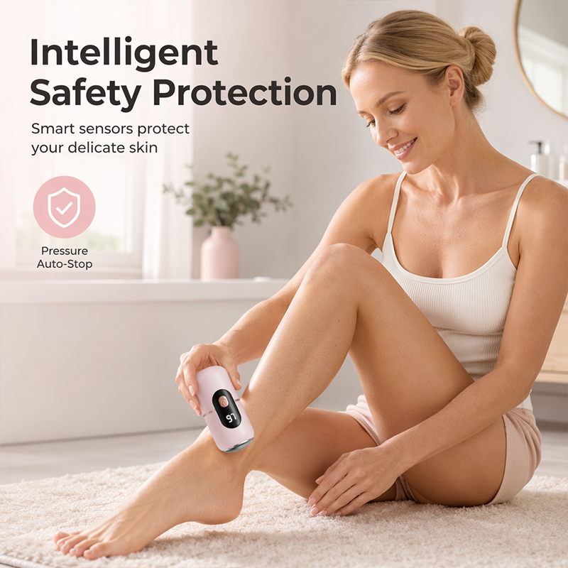 📢📢50% OFF !! ⏰Electric Foot Grinder with 6 Speeds and 5 Replacement Heads for Dead Skin Removal