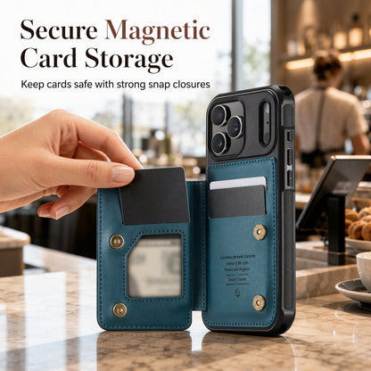 Leather Wallet Phone Case Protective Cover