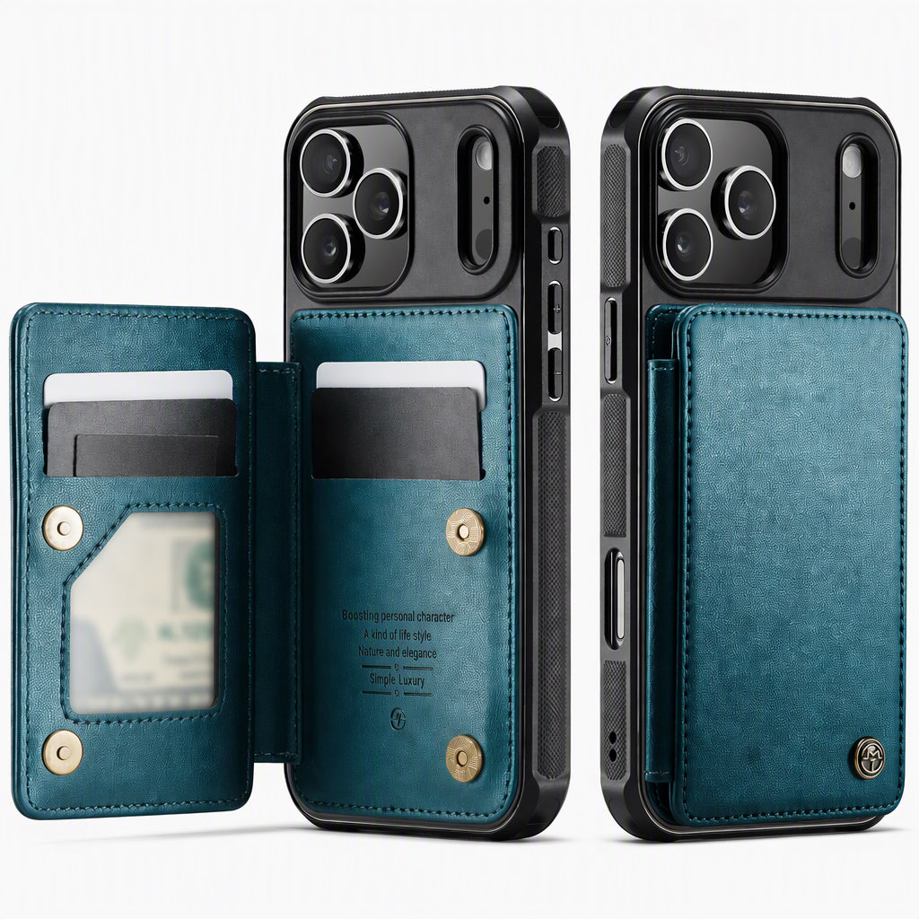 Leather Wallet Phone Case Protective Cover