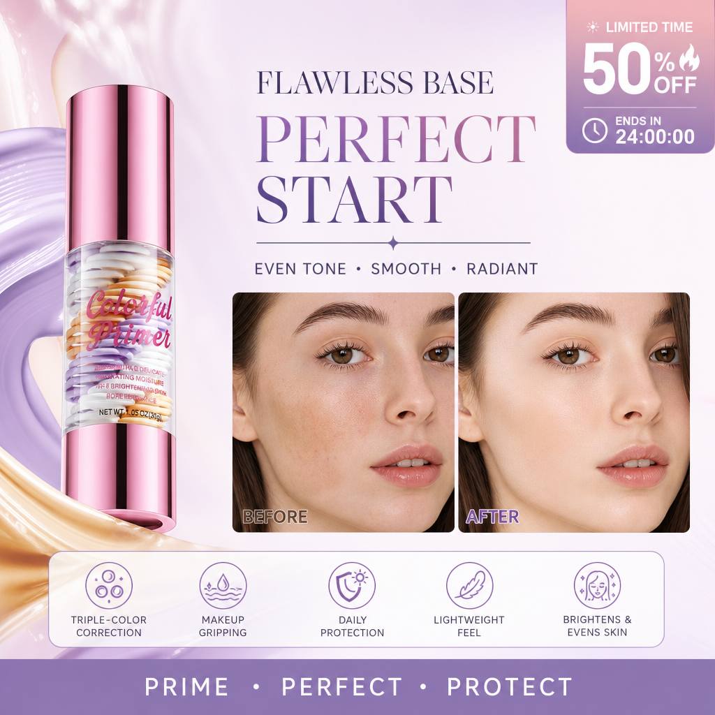 💖3-In-1 Multi-Functional Primer For Face Before Makeup